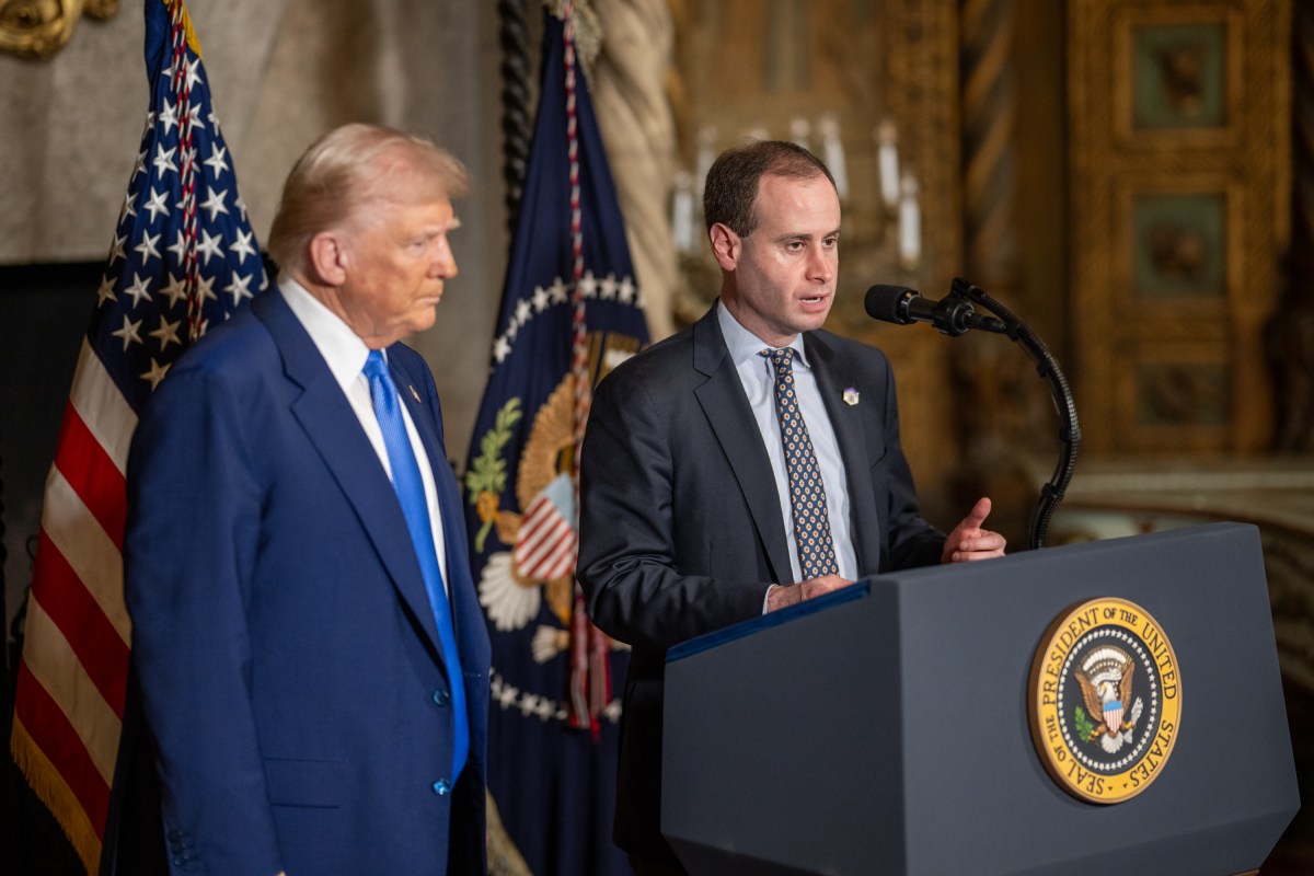 President Donald Trump takes questions after signing Executive Orders, Tuesday, February 18, 2025, at his Mar-a-Lago resort in Palm Beach, Florida. (Official White House Photo by Daniel Torok)

President Donald Trump signs Executive Orders, Tuesday, February 18, 2025, at his Mar-a-Lago resort in Palm Beach, Florida. (Official White House Photo by Daniel Torok)