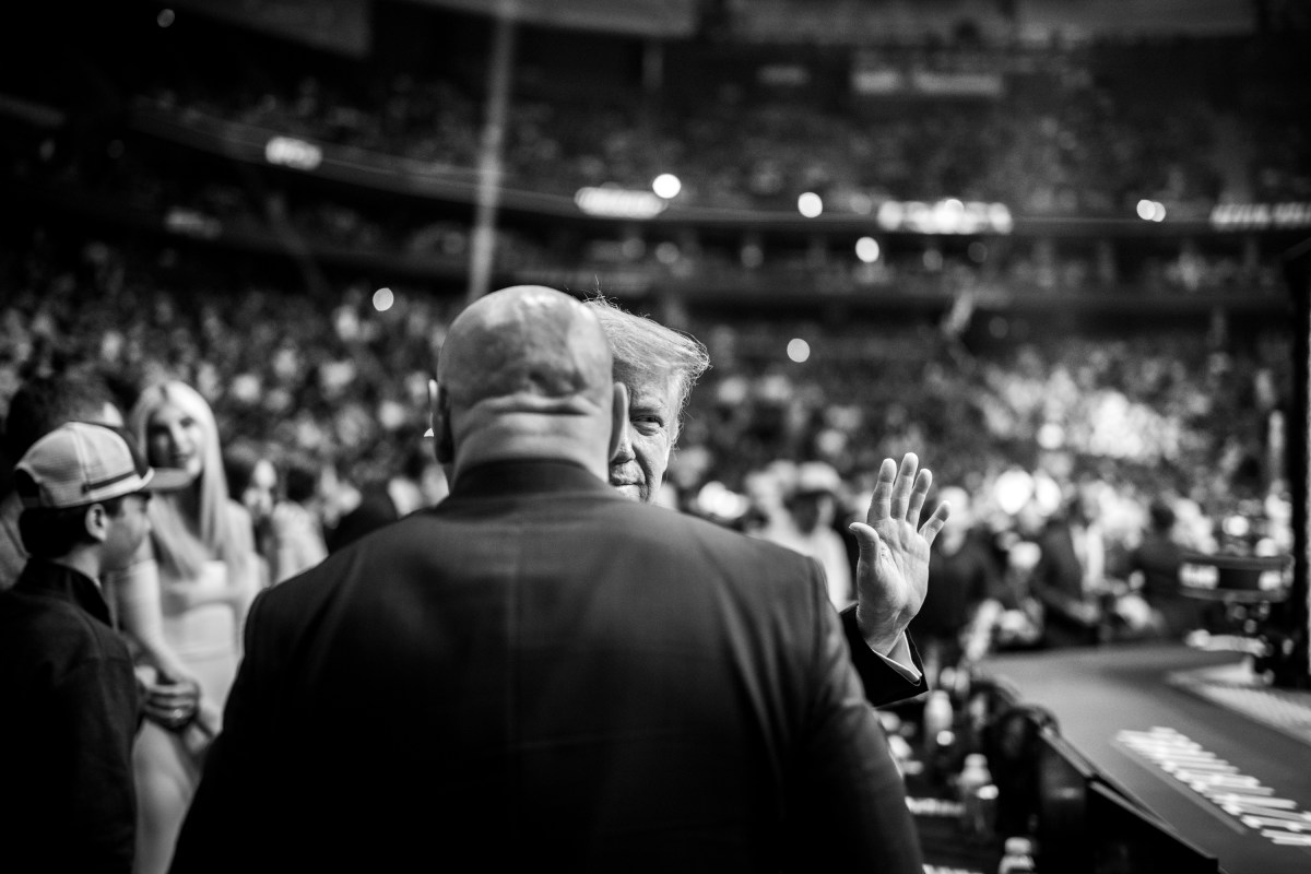 President Donald Trump attends UFC 316 at the Prudential Center in Newark, NJ., June 7, 2025. (Official White House Photo by Daniel Torok)