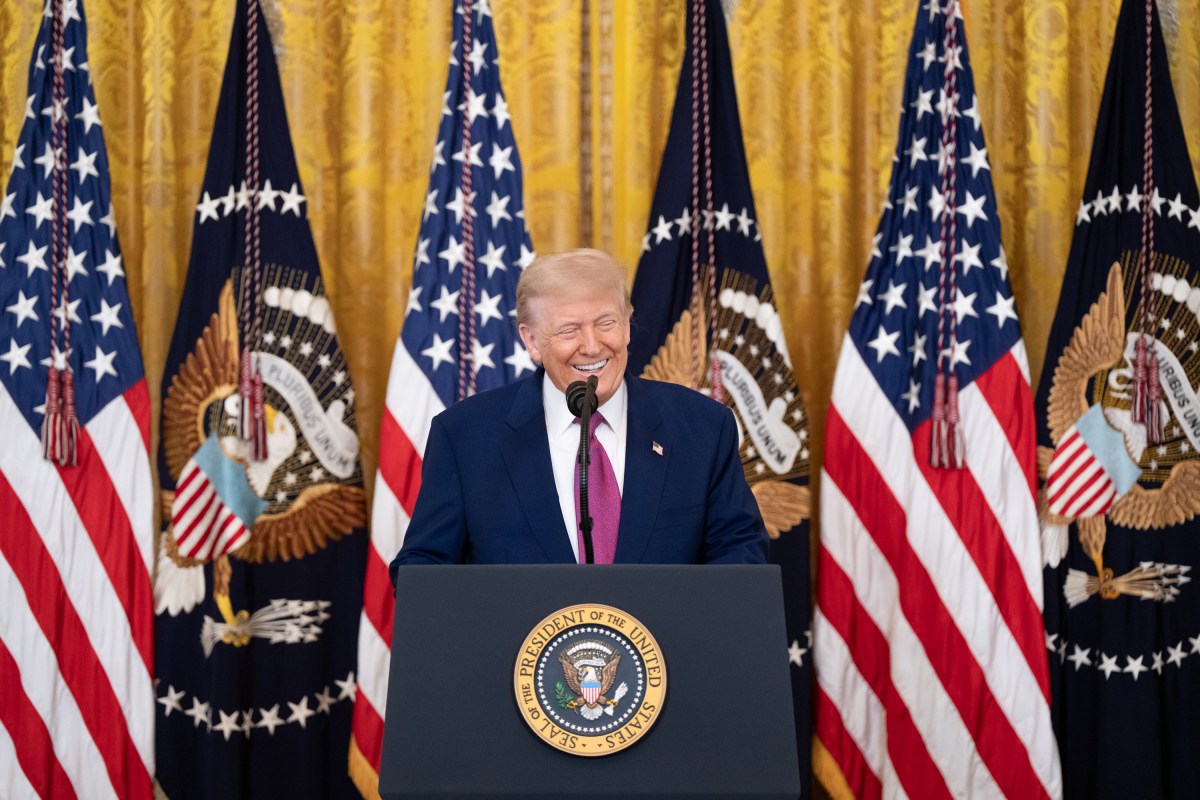 President Donald Trump delivers remarks at a bill signing ceremony supporting the auto and fuel industries, Thursday, June 12, 2025, in the White House. (Official White House Photo by Abe McNatt)