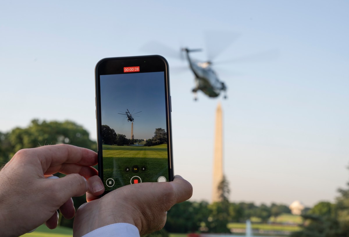 President Donald Trump boards Marine One on the South Lawn of the White House, Tuesday, June 24, 2025, en route to Joint Base Andrews for his trip to The Hague, Netherlands for the 2025 NATO Summit. (Official White House Photo by Molly Riley)