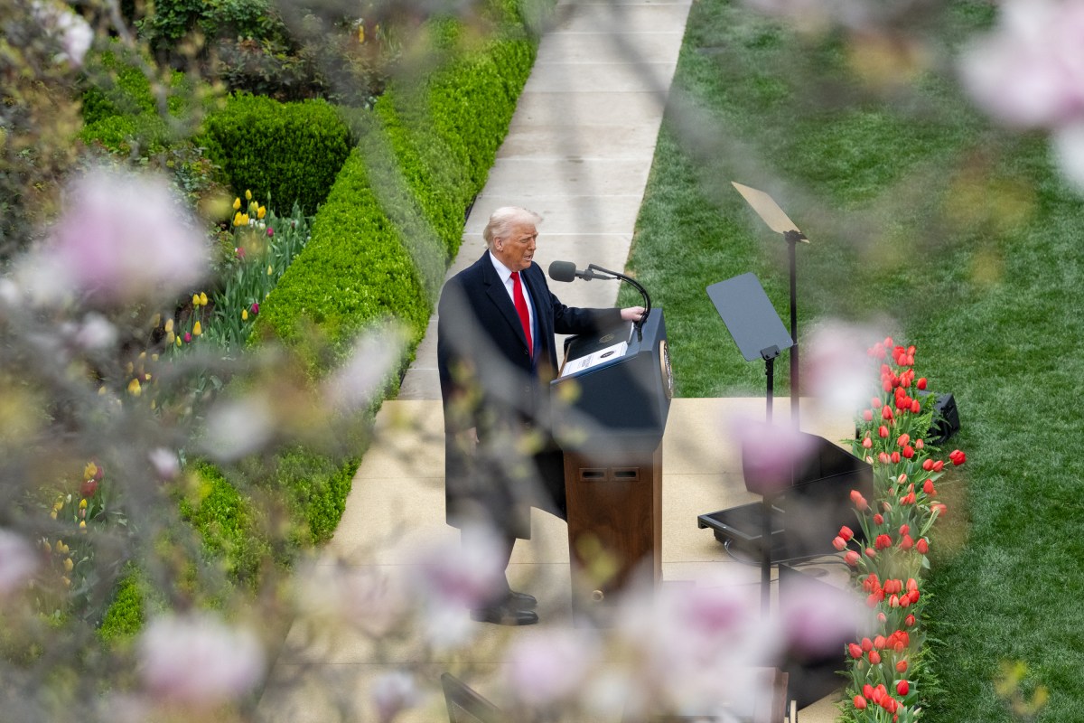 President Donald Trump signs an Executive Order on the Administration’s tariff plans at a “Make America Wealthy Again” event, Wednesday, April 2, 2025, in the White House Rose Garden. (Official White House Photo by Daniel Torok)