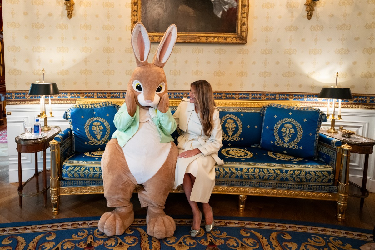 Behind the scenes of the annual White House Easter Egg Roll, Monday, April 21, 2025, on the South Lawn of the White House. (Official White House Photo by Andrea Hanks)