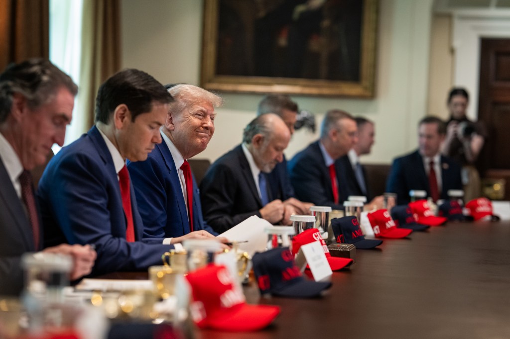 President Donald Trump holds a Cabinet meeting, Wednesday, April 30, 2025, in the Cabinet Room. (Official White House Photo by Molly Riley)