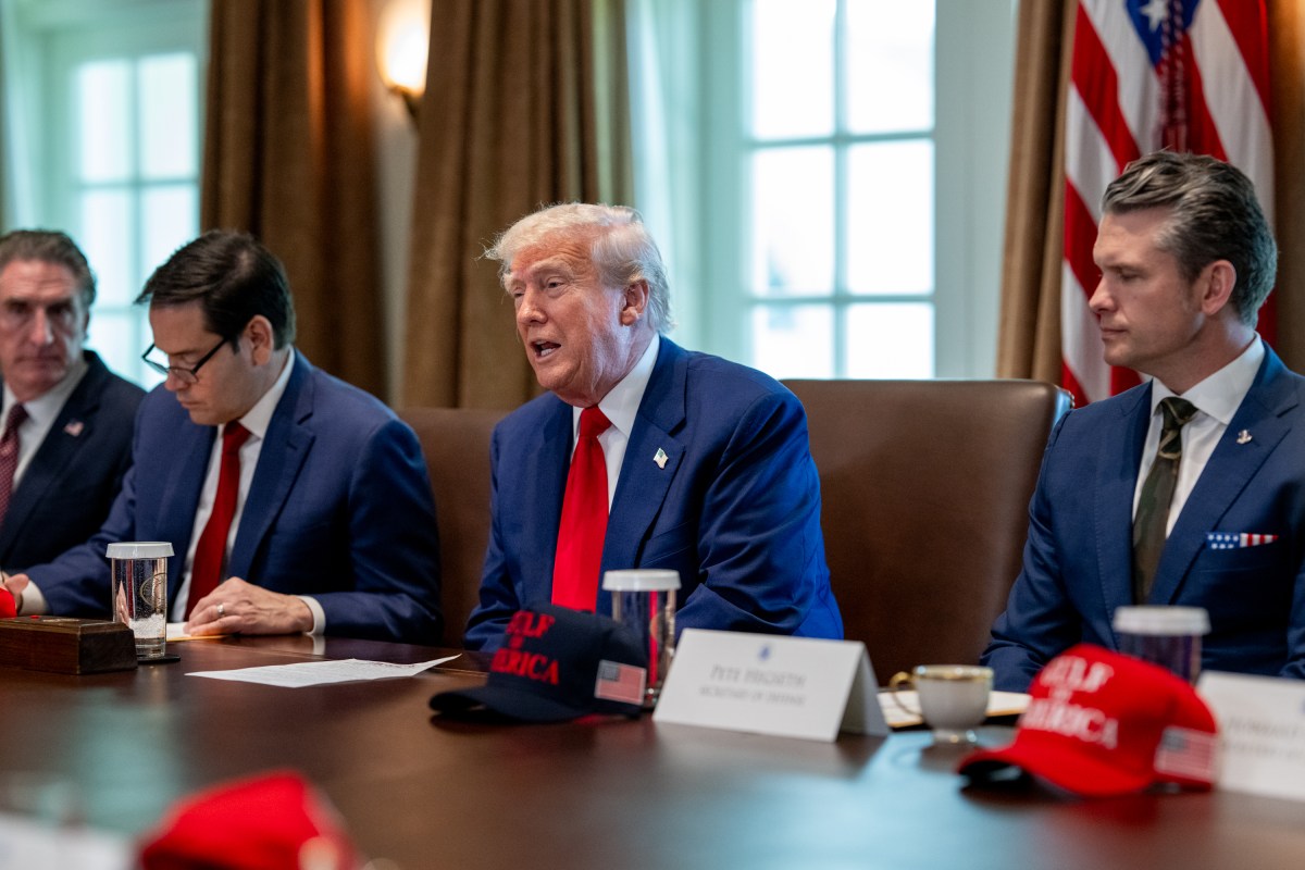 President Donald Trump holds a Cabinet meeting, Wednesday, April 30, 2025, in the Cabinet Room. (Official White House Photo by Molly Riley)