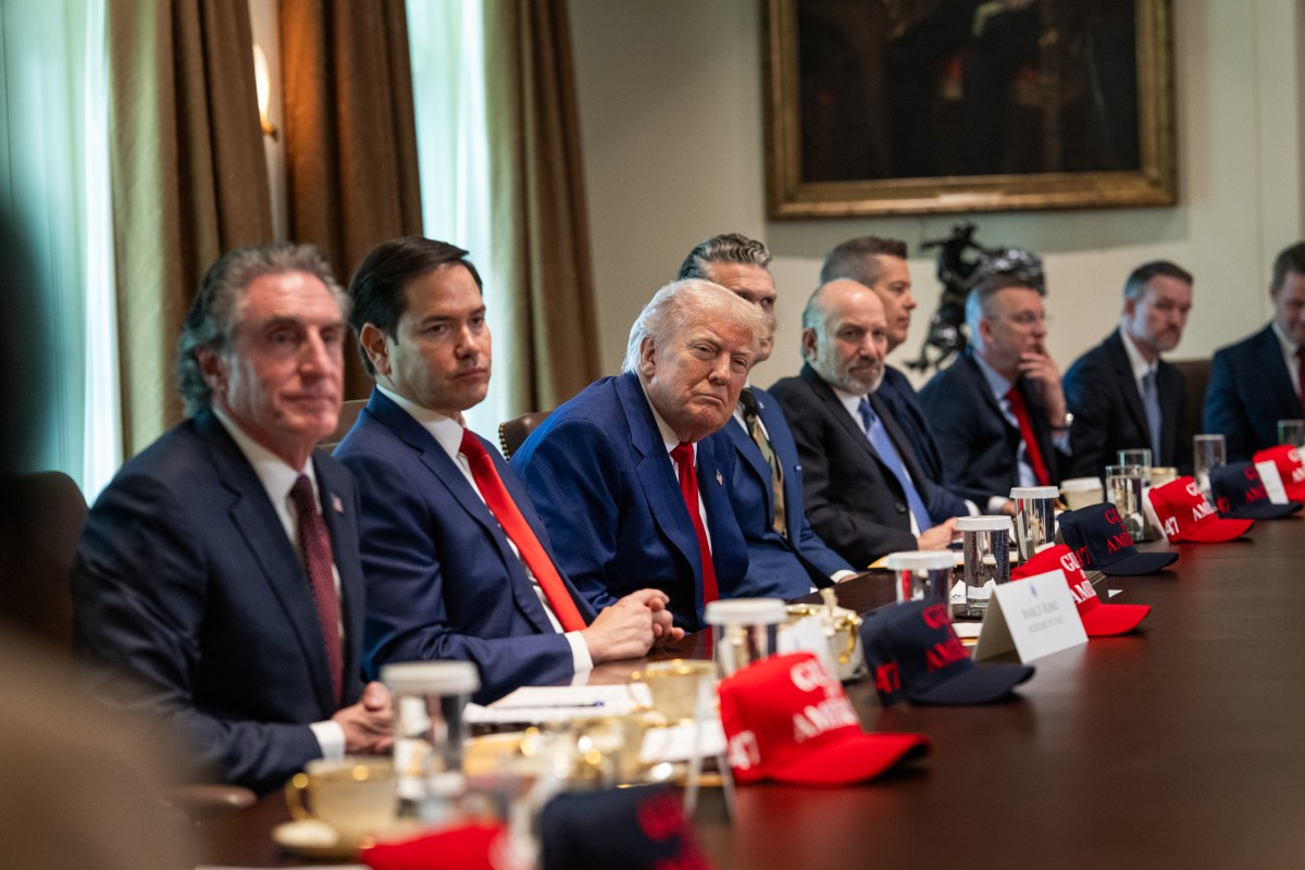 President Donald Trump holds a Cabinet meeting, Wednesday, April 30, 2025, in the Cabinet Room. (Official White House Photo by Molly Riley)