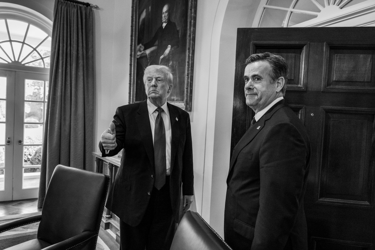 President Donald Trump bids farewell after a Cabinet meeting, Wednesday, April 30, 2025, in the Cabinet Room. (Official White House Photo by Molly Riley)